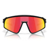 Oakley Occhiali da Sole OO9404 940416 Latch Panel Nero Opaco Prizm Ruby Unisex