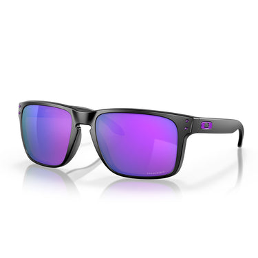 Oakley Occhiali da Sole OO9417 941720 Holbrook XL Nero/Viola Unisex