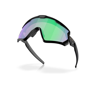 Oakley Sunglasses OO9418 941828 Wind Jacket 2.0 Black/Green Unisex