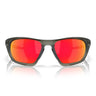 Oakley Occhiali da Sole OO9431 943104 Lateralis Olive Ink Opaco/Prizm Ruby Unisex