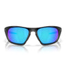 Oakley Occhiali da Sole OO9431 943114 Lateralis Nero Opaco Prizm Sapphire Unisex  