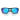 Oakley Occhiali da Sole OO9431 943114 Lateralis Nero Opaco Prizm Sapphire Unisex  8