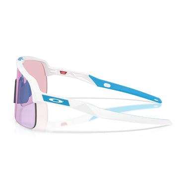Oakley Occhiali da Sole OO9463 9463C9 Sutro Lite Bianco Opaco Prizm Transitions Cobalt Unisex Fotocromatici 6