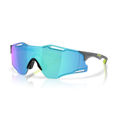 Oakley Occhiali da Sole OO9512D 951212 Cybr Zero Carbonio Opaco Prizm Sapphire Unisex 2