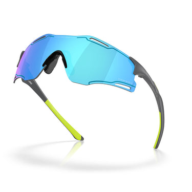 Oakley Occhiali da Sole OO9512D 951212 Cybr Zero Carbonio Opaco Prizm Sapphire Unisex 3