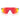 Oakley Occhiali da Sole OO9513D 951312 Cybr Dyno Nero Cristallo Opaco Prizm Ruby Unisex 