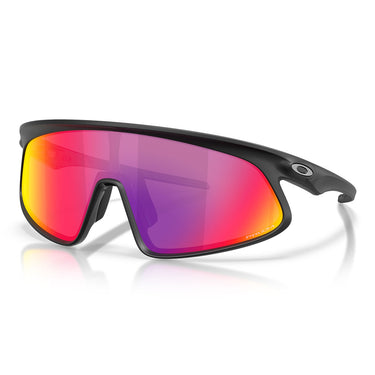 Oakley Occhiali da Sole OO9524D 952401 Rslv 141 Nero Opaco Prizm Road Unisex 2