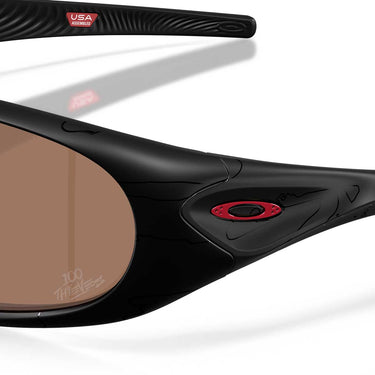 Oakley Occhiali da Sole OO9528 952808 Neoforma x 100 Thieves Nero Opaco 100t/Prizm Tungsten Unisex 5