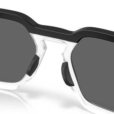 Oakley Occhiali da Sole OO9533 953306 HSTN SQ Nero Opaco/Prizm Black Unisex Polarizzati 6