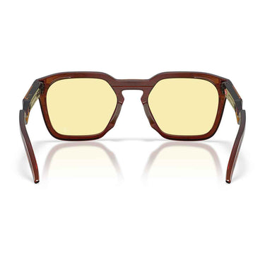 Oakley Occhiali da Sole OO9533 953310 HSTN SQ x 100 Thieves Ambra Scuro/Prizm Gaming™ 2.0 Unisex 4