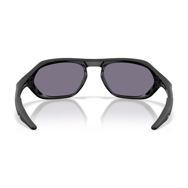 Oakley Occhiali da Sole OO9537 953701 Cage Jacket Nero Opaco Prizm Grey Unisex  6