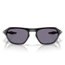 Oakley Occhiali da Sole OO9537 953701 Cage Jacket Nero Opaco Prizm Grey Unisex  