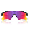 Oakley Occhiali da Sole OO9541 954103 Radar Ev Heater Nero Opaco Prizm Road Unisex 