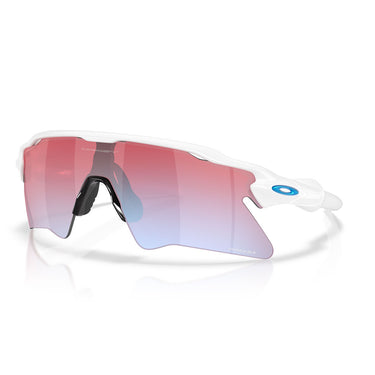 Oakley Occhiali da Sole OO9541 954105 Radar Ev Heater Bianco Lucido/Prizm Snow Sapphire Unisex