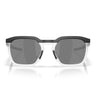Oakley Occhiali da Sole OO9555 955505 HSTN SQ 2.0 Nero Opaco Prizm Black Unisex Polarizzati 