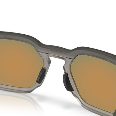Oakley Occhiali da Sole OO9555 955506 HSTN SQ 2.0 Grigio Fumo Opaco Prizm Ruby Unisex Polarizzati  7