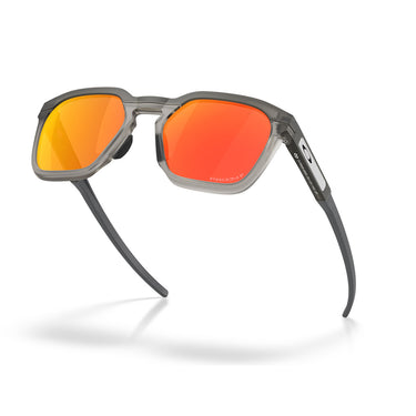 Oakley Occhiali da Sole OO9555 955506 HSTN SQ 2.0 Grigio Fumo Opaco Prizm Ruby Unisex Polarizzati  3