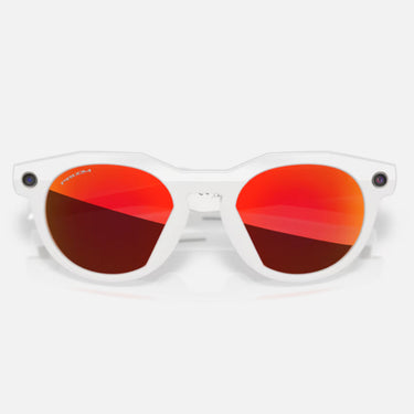 Oakley Occhiali da Sole OW8002 800204 Meta HSTN Grigio Caldo/Prizm Ruby Unisex 8