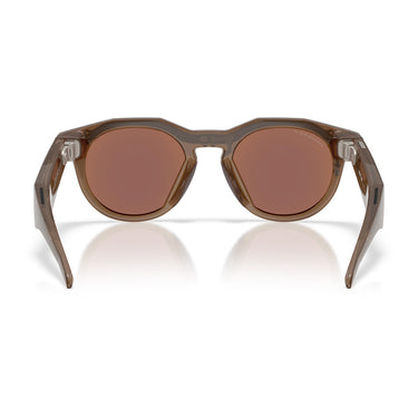 Oakley Okulary Przeciwsłoneczne OW8002 800206 Meta HSTN Brązowy Dym/Prizm Deep Water Unisex Polaryzowane 6