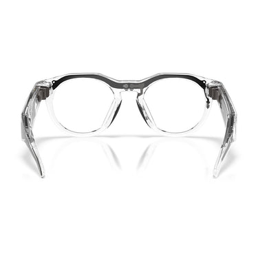 Oakley Occhiali da Vista OW8002 800205 Meta HSTN Trasparente Trasparente Grigio Unisex Fotocromatici 7