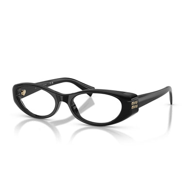 Miu Miu Occhiali da Vista MU03ZV 16K1O1 Nero/Trasparente Donna 1