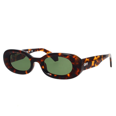 Off-White Sunglasses OERI087 6055 Amalfi Havana/Green Unisex