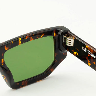 Off-White Gafas de Sol OERI13F 6055 Vancouver Havana/Verde Unisex 3