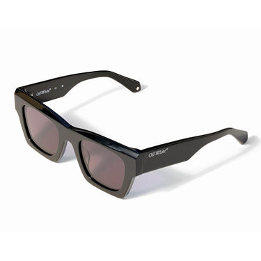 Off-White Occhiali da Sole OW1006 1007 Davie Nero/Grigio Scuro Unisex 1