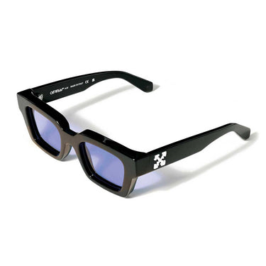Off-White Occhiali da Sole OW1022 1037 Virgil Nero/Blu Unisex 2
