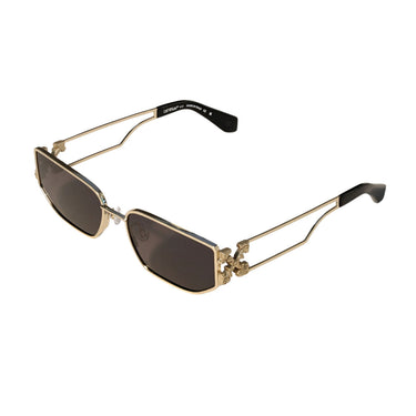Off-White Occhiali da Sole OW1027 7607 Allen Oro/Grigio Scuro Unisex 1
