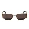 Off-White Occhiali da Sole OW1027 7607 Allen Oro/Grigio Scuro Unisex