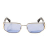 Off-White Occhiali da Sole OW1027 7645 Allen Oro/Blu Unisex