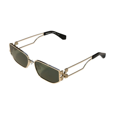 Off-White Occhiali da Sole OW1027 7655 Allen Oro/Verde Unisex 1