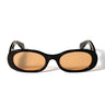 Off-White Occhiali da Sole OW1033 1020 Adams Nero/Arancione Donna