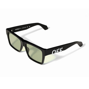 Off-White Occhiali da Sole OW1034 1050 Casper Nero Verde Unisex 2