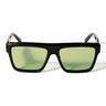 Off-White Occhiali da Sole OW1039 1050 Warwick Nero Verde Unisex