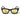Off-White Occhiali da Sole OW1044 1018 Katy Nero Giallo Unisex