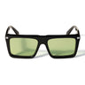 Off-White Occhiali da Sole OW1045 1050 Bridgeport Nero/Verde Unisex