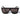 Off-White Occhiali da Sole OW1049 1007 Earth Nero/Grigio Scuro Unisex