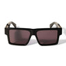 Off-White Occhiali da Sole OW1057 1007 Henderson Nero Grigio Scuro Unisex