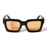 Off-White Occhiali da Vista OW9000 1020 Nero/Trasparente Con Clip Arancione Unisex