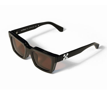 Off-White Occhiali da Vista OW9000 1064P Nero/Trasparente Con Clip Marrone Unisex 1