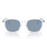 Oliver Peoples Occhiali da Sole OV5219S 110156 Fairmont Cristallo Azzurro Specchiato Uomo 
