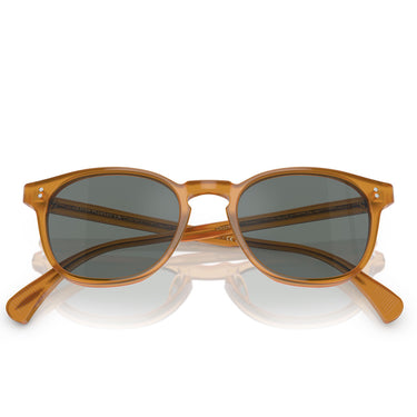 Oliver Peoples Occhiali da Sole OV5298SU 1578W5 Finley Esq Ambra Blu Reale Unisex 6