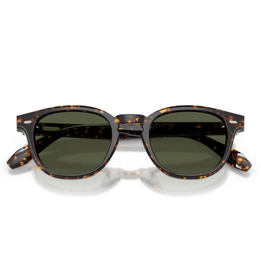 Oliver Peoples Occhiali da Sole OV5586SU 174152 N.09 Sun Marrone Atago Verde G-15 Unisex 5