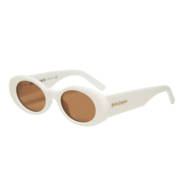 Palm Angels Sunglasses PERI004 0160 Spirit White/Light Brown Unisex