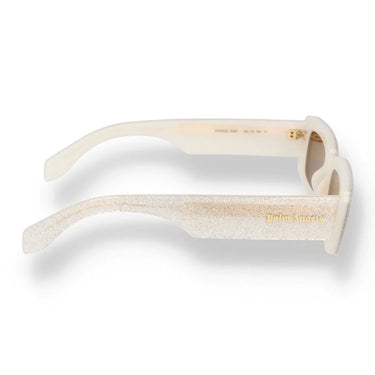 Palm Angels Sunglasses PERI022 8360 Lala White/Light Brown Unisex