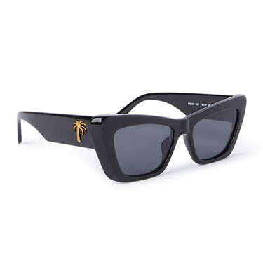 Palm Angels Sunglasses PERI058 1007 Fairfield Black/Dark Gray Unisex