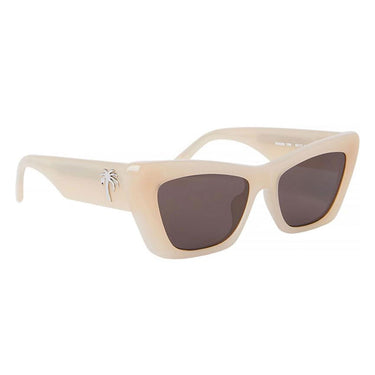 Palm Angels Sunglasses PERI058 1764 Fairfield White/Dark Gray Unisex
