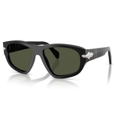 Persol Lunettes de Soleil PO0050S 95/31 Noir/Vert Unisexe 2
